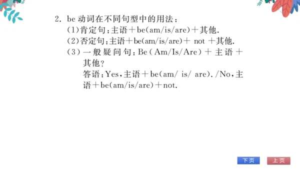 【外研版】七上 Module1 My classmates 模块语法活学巧练 习题课件