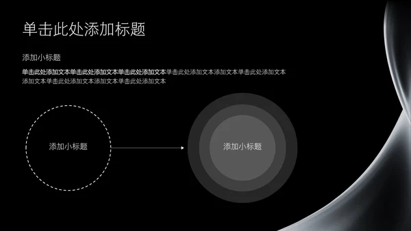 黑色质感科技风职业规划PPT模板
