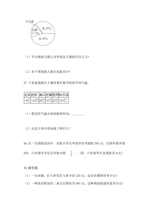 小升初数学应用题50道【夺冠系列】.docx