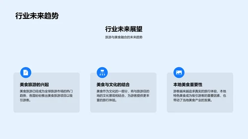 环球美食游路演报告PPT模板