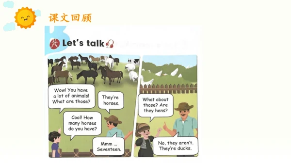 Unit 4 At the farm知识回顾汇总课件(共26张PPT)