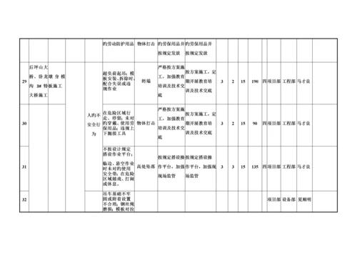 项目风险分级管控实施手册.docx