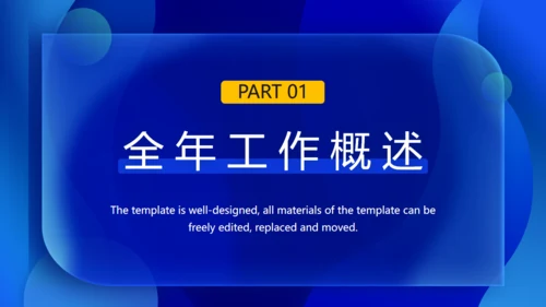 时尚商务工作总结动感通用PPT模板