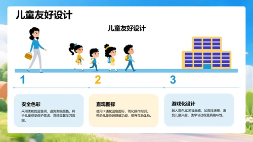 蓝色3D风学习成果PPT