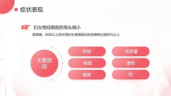 妇女更年期主题宣传科普温柔对待更年期PPT