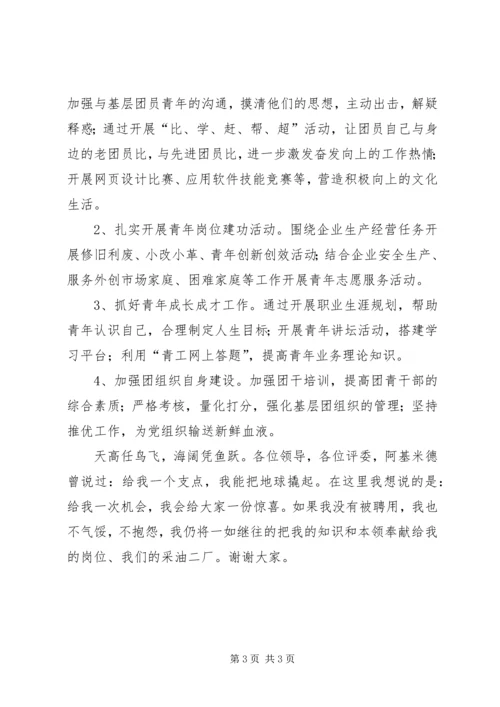 团委副书记竞聘报告.docx