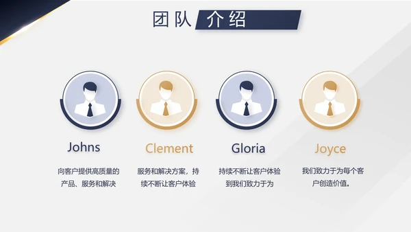蓝色高端霸气商业计划书PPT动态模板