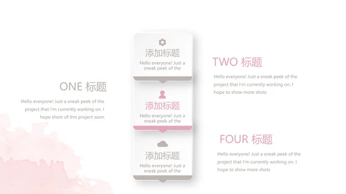创意手绘彩妆培训动态PPT