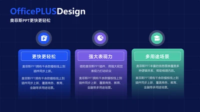 简约风并列关系3项PPT内容页