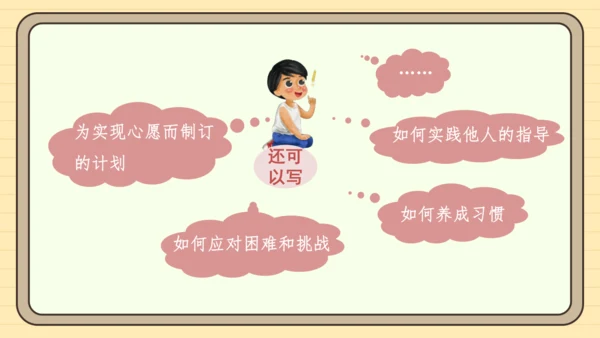 统编版语文六年级下册2024-2025学年度习作：心愿（课件）