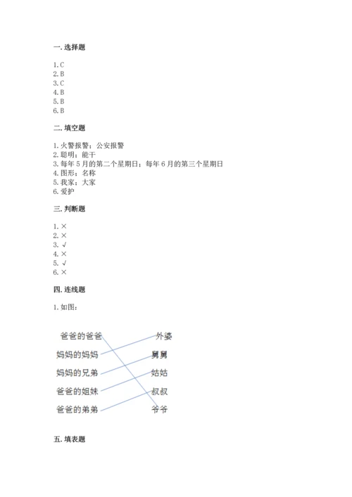 2022小学三年级上册道德与法治-期末测试卷含完整答案（精品）.docx