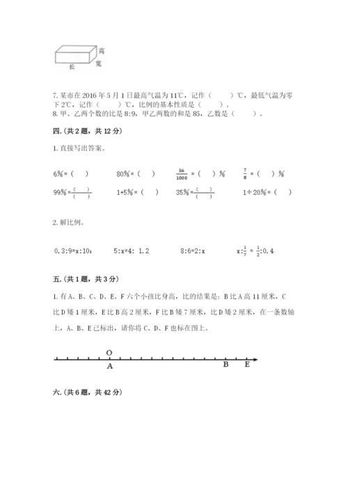 小升初数学综合模拟试卷（综合卷）.docx