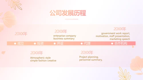 粉色唯美护士长述职报告动态PPT
