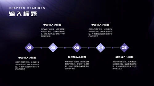 紫色微立体职场项目产品发布会PPT模板