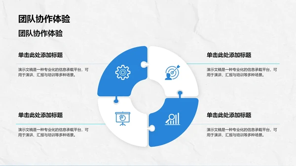 军训心得体会与分享PPT模板