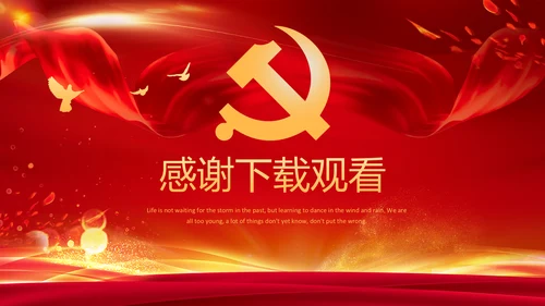 2023党支部书记党建工作述职报告ppt模板