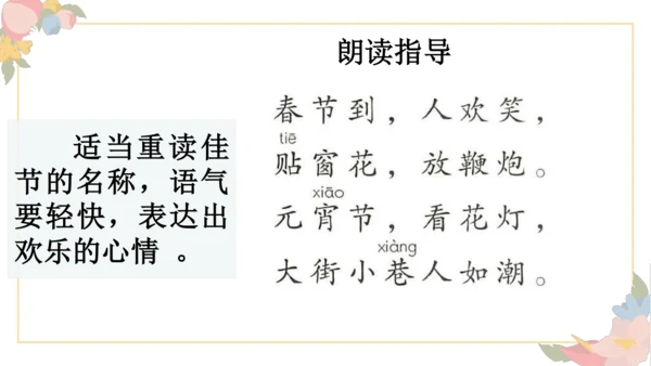 识字2 传统节日（第二课时）课件