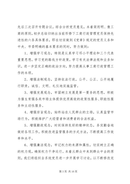 工商党员干部保持先进性的几点思考 (9).docx