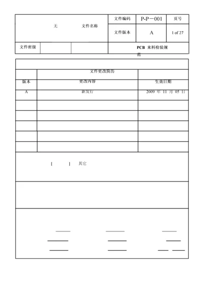 PCB来料检验规范.docx