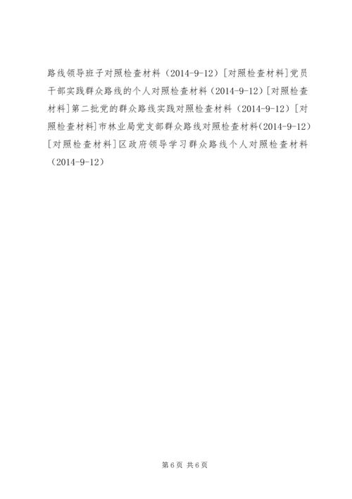 市发改局机关党支部对照检查材料.docx