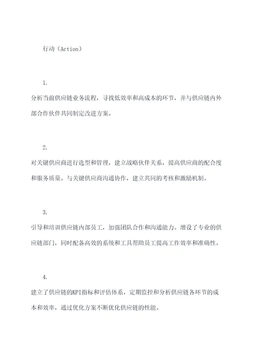 star法则项目简历模板