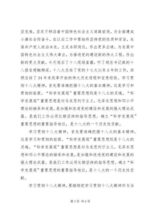 学习十八大报告心得体会3000字 (4).docx