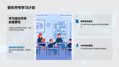 音乐符号教学PPT模板