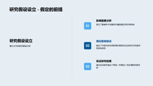 博士论文开题报告，蓝色背景通用PPT模板