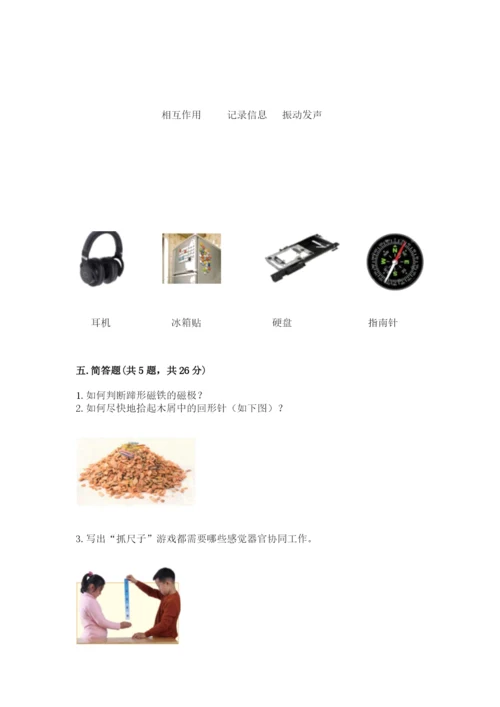 教科版二年级下册科学期末测试卷精品【巩固】.docx