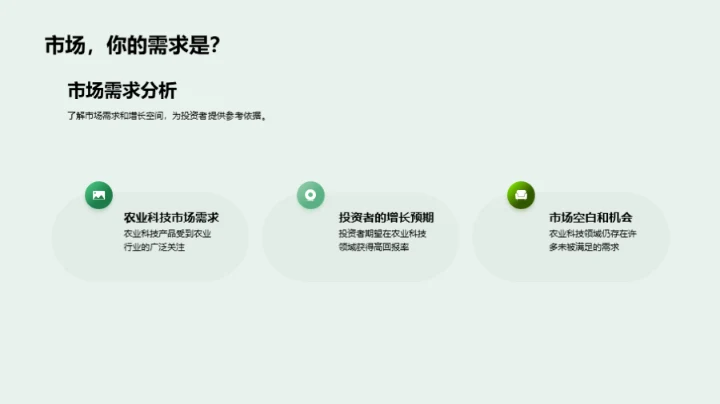 科技农业，投资新机遇