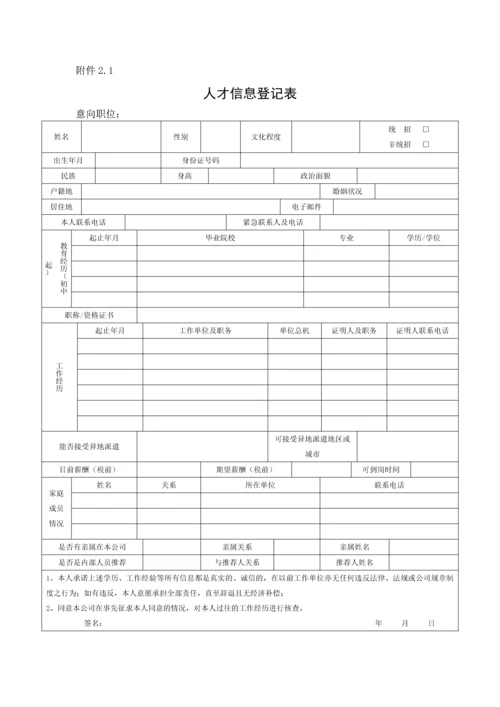 珠宝公司人力资源内部操作手册.docx