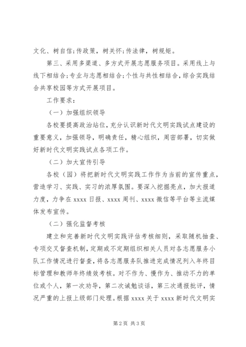 教育新时代文明实践工作计划.docx