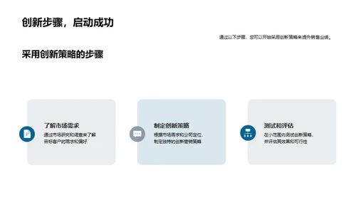 掌握创新营销之道