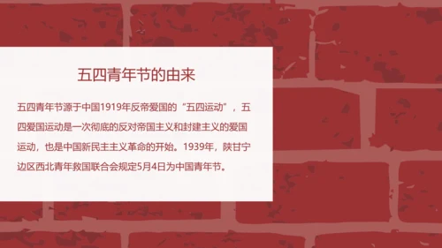 党政风五四青年节教育PPT