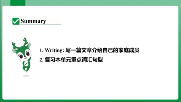 Unit 2  Section B 3a~Self Check 课件+内嵌视频【人教七上Unit 2