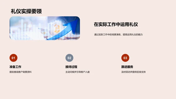 商务接待技巧PPT模板