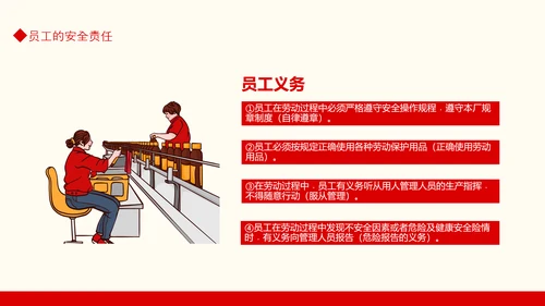 生产车间安全管理培训，生产部门PPT模板