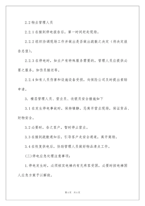 2022商场应急预案范文.docx