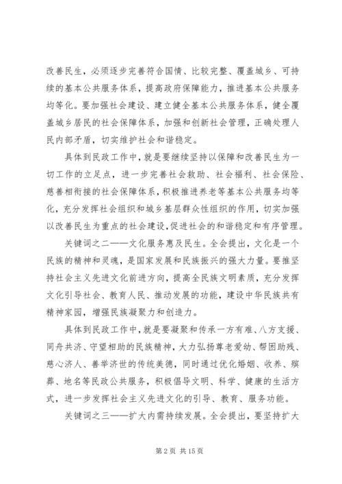 民政局十一五工作总结及十二五工作规划.docx