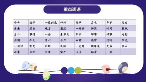统编版2023-2024学年二年级语文上册单元复习第三单元（复习课件）-（含答案）