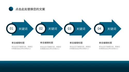 蓝色微立体几何形状简约教育教学通用PPT模板