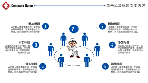 清爽蓝色医疗护士报告医学研究工作总结报告PPT模板