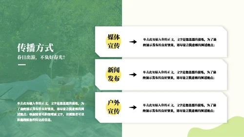 日系清新配色活动方案通用PPT模板