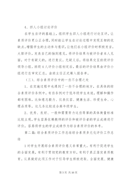 综合素质评价工作总结 (4).docx