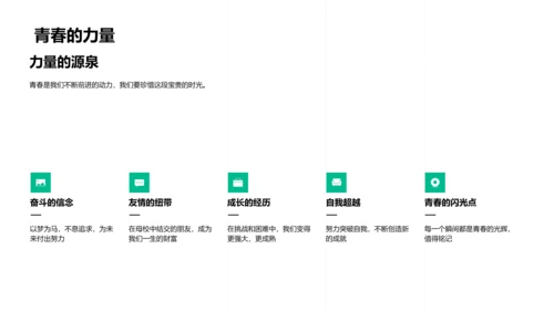 毕业图集分享PPT模板