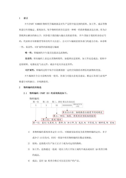 ERP系统ID编码指引标准手册资料.docx