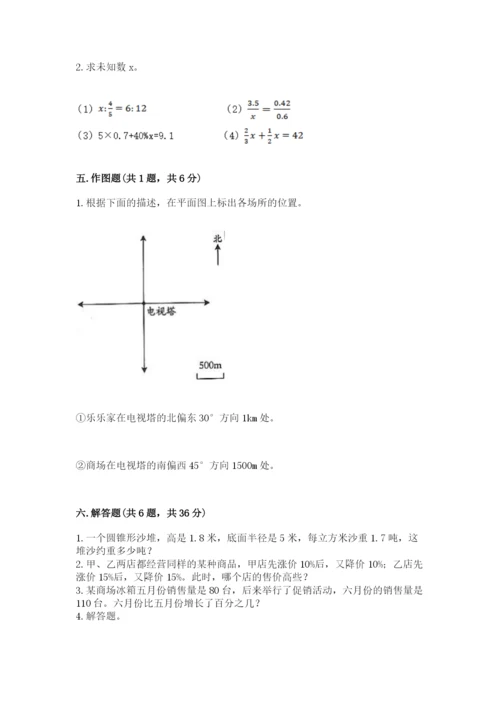 小升初六年级期末试卷推荐.docx