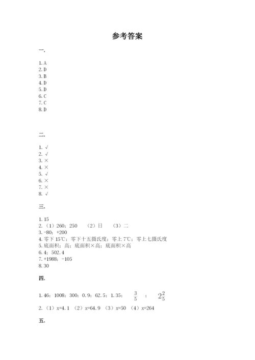 小学六年级数学摸底考试题含答案【研优卷】.docx