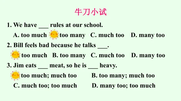 【优质课件】人教新目标（Go for it）版 七年级下 Review of Units 3—4复习