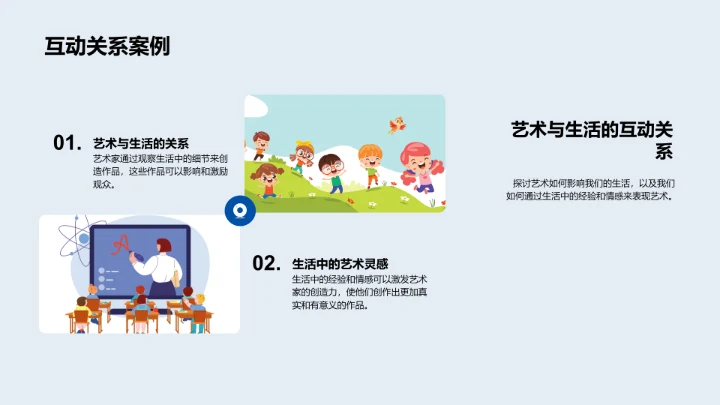 艺术在生活中PPT模板